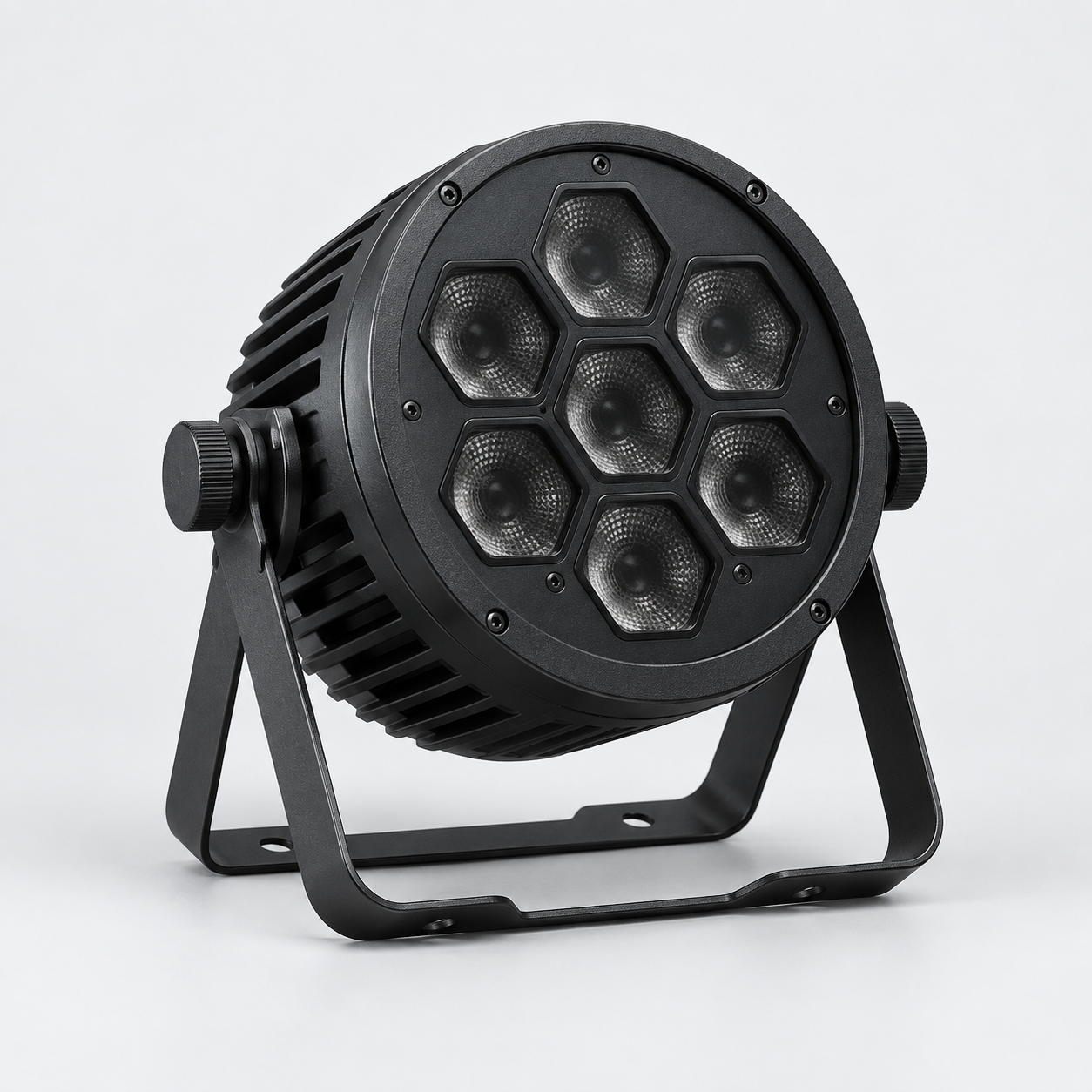 PAR HEX demonstration, powered off